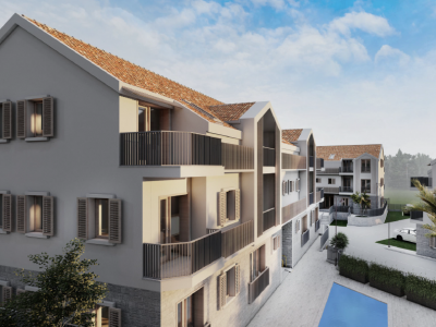 Apartments for sale in Risan in a new complex near the sea